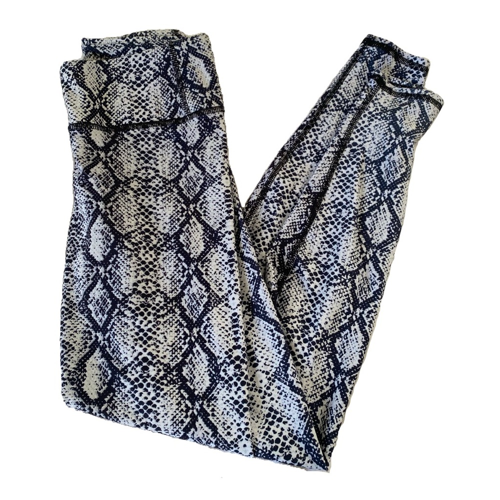 Becca Sport snakeskin leggings